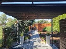 Aranżacja: Szara pergola tarasowa metalowa ze składanym dachem Niro 3x3 - Grey