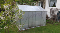 Aranżacja: Szklarnia aluminiowo poliwęglanowa 235x190 cm