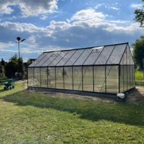 Aranżacja: Szklarnia poliwęglanowa 6mm stelaż aluminium 305x610x245cm