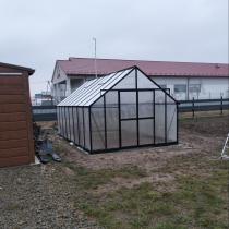 Aranżacja: Szklarnia poliwęglanowo-aluminiowa 6mm PLUS 305x488x245cm