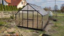 Aranżacja: Szklarnia poliwęglanowo-aluminiowa 6mm PLUS 305x488x245cm