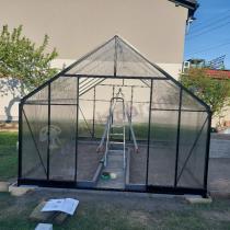 Aranżacja: Szklarnia z poliwęglanu 6mm PLUS - stelaż aluminium 305x370x245cm