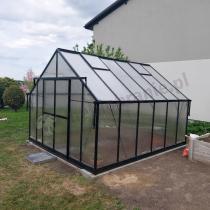Aranżacja: Szklarnia z poliwęglanu 6mm PLUS - stelaż aluminium 305x370x245cm