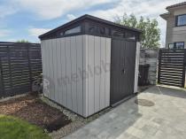 Aranżacja: Szopa narzędziowa Keter Artisan 9x7 z tworzywa (6m2)