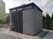 Aranżacja: Szopa narzędziowa Keter Artisan 9x7 z tworzywa (6m2)