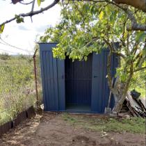 Aranżacja: Szopa ogrodowa z grubszej blachy Nittel 240x120x200cm - Antracite A16