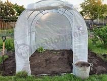 Aranżacja: Tunel foliowy 2x3m - biała siatka wzmacniająca 6m2