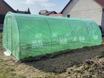 Aranżacja: Tunel foliowy 3x6 z metalowymi drzwiami - Rurki ⌀25mm, zielony 18m2