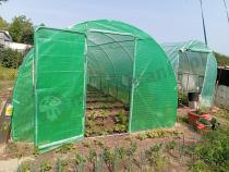 Aranżacja: Tunel foliowy 3x6 z metalowymi drzwiami - Rurki ⌀25mm, zielony 18m2