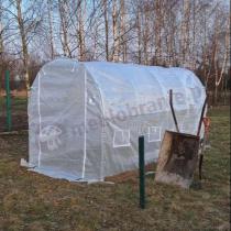 Aranżacja: Tunel foliowy metalowy 2x4m – biały
