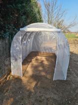 Aranżacja: Tunel foliowy metalowy 2x4m – biały