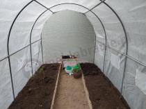 Aranżacja: Tunel foliowy metalowy 2x4m – biały