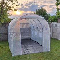 Aranżacja: Tunel foliowy metalowy 2x4m – biały