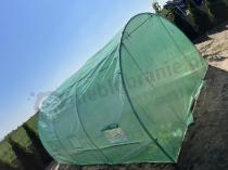 Aranżacja: Tunel foliowy metalowy 3x4,5m 13,5m2 zielony z folią zbrojoną