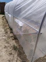 Aranżacja: Tunel foliowy metalowy 3x6m z podwójnymi drzwiami Jasmin biały