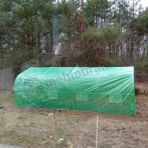 Aranżacja: Tunel foliowy metalowy 3x6m z podwójnymi drzwiami Jasmin zielony