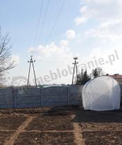Aranżacja: Tunel foliowy metalowy 4x2m – biały