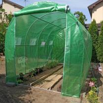 Aranżacja: Tunel foliowy metalowy 4x2m – zielony