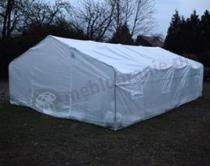 Aranżacja: Tunel foliowy metalowy z podwójnymi drzwiami 4x6m Jasmin – biały