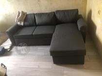 Aranżacja: Uniwersalny narożnik ciemnoszary do salonu Flemingsburg 226x165 cm