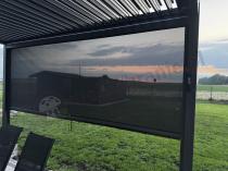 Aranżacja: Wolnostojąca pergola na taras 3x4 z oświetleniem LED Nefir 2.0 - Antracite