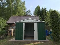 Aranżacja: Yardmaster 1010 GEYZ Domek narzędziowy 3x3 Emerald Deluxe (9m2)
