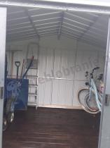 Aranżacja: Yardmaster 108 AEYZ Składzik ogrodowy 2x3 Anthracite (7m2)
