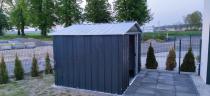 Aranżacja: Yardmaster 108 AEYZ Składzik ogrodowy 2x3 Anthracite (7m2)