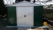 Aranżacja: Yardmaster 108 GEYZ Metalowy domek narzędziowy 3x2 Emerald Deluxe (7m2)
