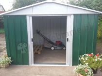 Aranżacja: Yardmaster 108 GEYZ Metalowy domek narzędziowy 3x2 Emerald Deluxe (7m2)