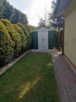 Aranżacja: Yardmaster 67 GEYZ blaszany domek na narzędzia 2x2 Emerald Deluxe (4,38m2)