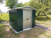 Aranżacja: Yardmaster 67 GEYZ blaszany domek na narzędzia 2x2 Emerald Deluxe (4,38m2)