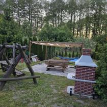 Aranżacja: Zadaszenie tarasu 4x4 pergola Niro imitacja drewna - Cream Wood
