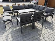 Aranżacja: Zestaw 2 foteli ogrodowych Sodor - Dark Grey - 2szt