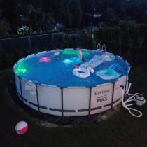 Aranżacja: Zestaw Basen okrągły BESTWAY 549x122cm Steel Pro MAX 56462