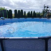 Aranżacja: Zestaw Basen okrągły BESTWAY 549x122cm Steel Pro MAX 56462