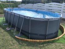 Aranżacja: Zestaw Basen stelażowy BESTWAY 549x274x122cm Power Steel 56710