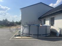 Aranżacja: Zestaw Okrągły basen na stelażu BESTWAY 5612X 427x122cm Steel Pro MAX