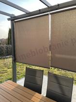 Aranżacja: Zestaw rolet do pergoli Kirn 120x225 - Grey Grey - 2szt