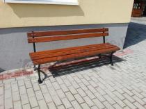 Ławka ogrodowa z drewna o długości 180cm