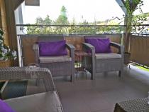 Narożna kanapa z fotelami na taras Corfu Relax Duo