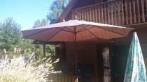 Parasol ogrodowy w dobrej cenie z korbką Doppler Basic Lift II