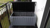 Plastikowa skrzynka ogrodowa na balkon Keter Novel Storage Box 340L