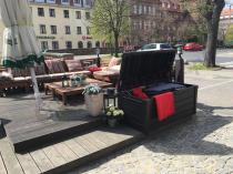 Skrzynia na taras na poduszki Keter Brightwood Box