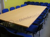 Stół konferencyjny drewniany o wymiarach 180x80cm