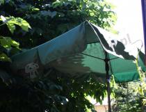 Zielony parasol SunLine Waterproof III 185x120