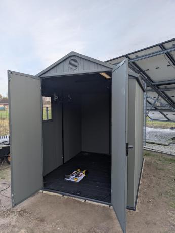 Domek do ogrodu Keter Darwin 6x8 190x244cm Green (4,6m2)