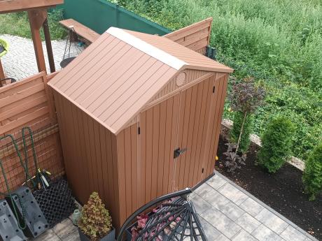 Domek narzędziowy Keter Darwin 6x4 brązowy (2,3m2)