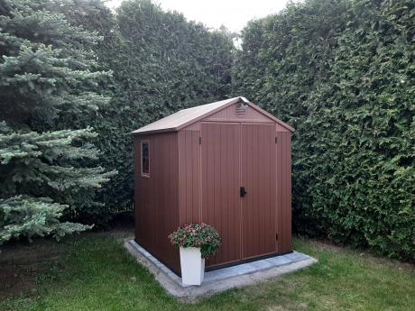 Domek narzędziowy Keter Darwin 6x6 brązowy (3,5m2)