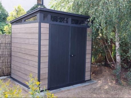 Domek ogrodowy Keter Signature Pent 7x7 Ashwood (4,7 m2)